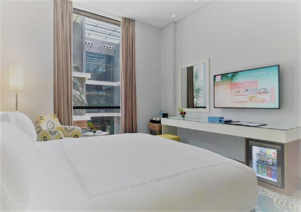 Crystal Inn Hotel - Alamein (Adults Only) เอลอาลาเมน ภายนอก รูปภาพ A 3D rendering of a hotel room