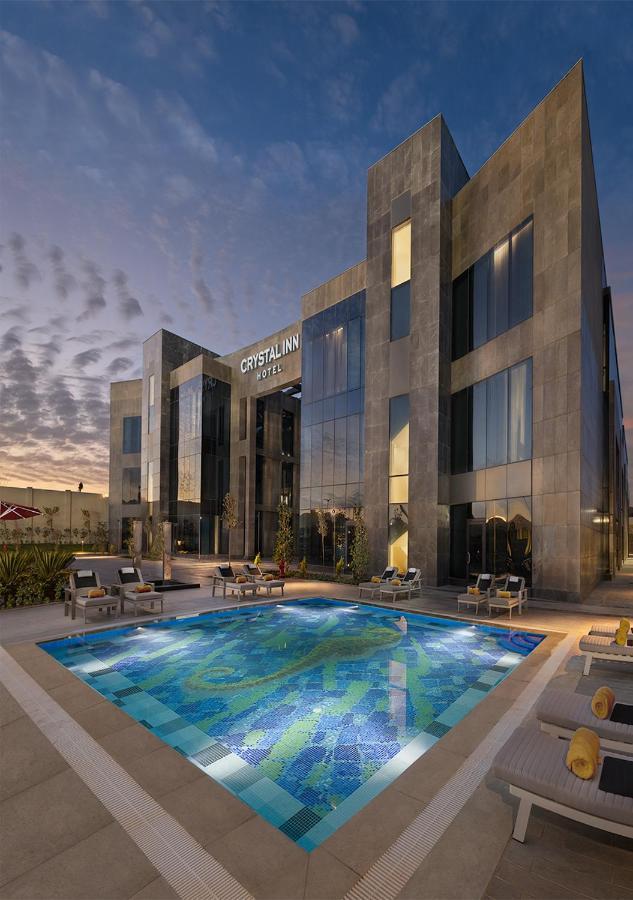 Crystal Inn Hotel - Alamein (Adults Only) เอลอาลาเมน ภายนอก รูปภาพ The hotel's pool